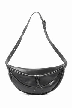 画像をギャラリービューアに読み込む, m.a+ medium slice belt bag / BY202 / CU1.0 (BLACK)