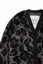 画像をギャラリービューアに読み込む, beauty : beast LARGE LEOPARD FLEECE CARDIGAN (DARK LEOPARD)