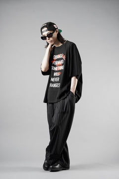 Load image into Gallery viewer, CHANGES exclusive VINTAGE REMAKE SHORT SLEEVE TEE (BLACK #B)