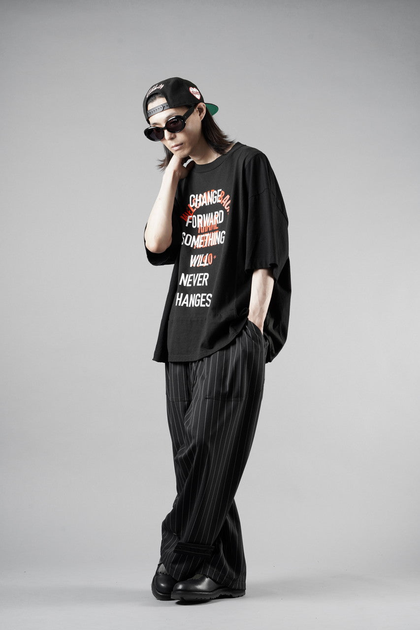 Load image into Gallery viewer, CHANGES exclusive VINTAGE REMAKE SHORT SLEEVE TEE (BLACK #B)