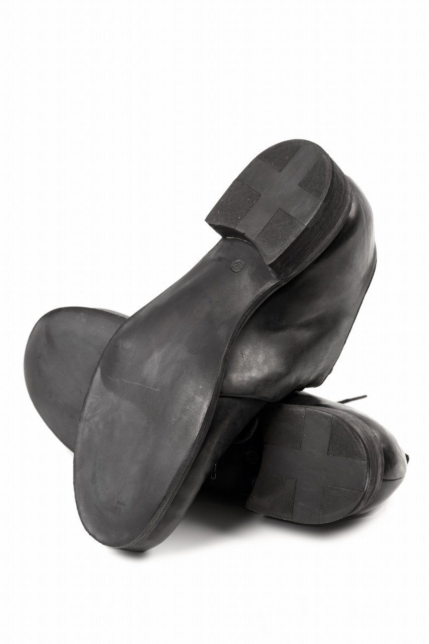 画像をギャラリービューアに読み込む, m.a+ double fold shoes / S1P1/CU1.5 (BLACK)