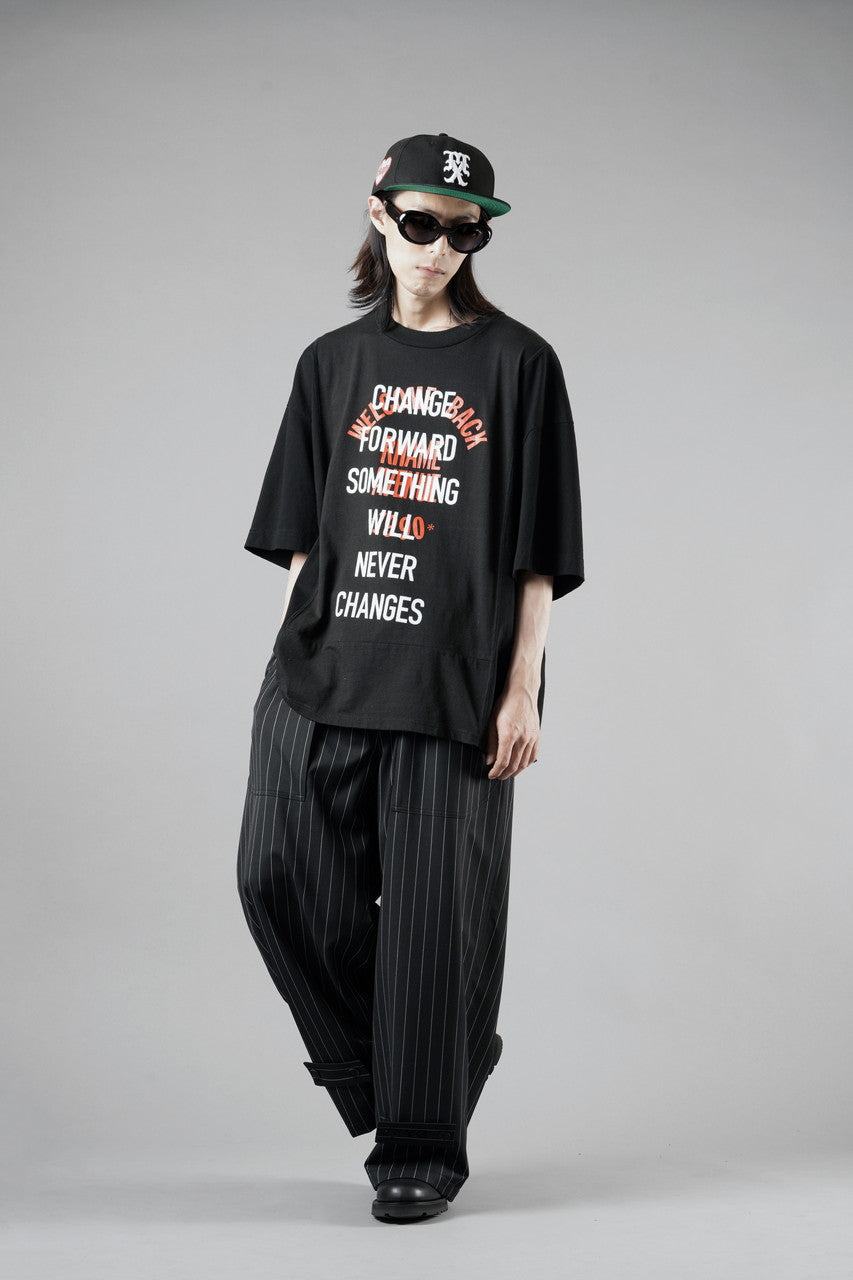 Load image into Gallery viewer, CHANGES exclusive VINTAGE REMAKE SHORT SLEEVE TEE (BLACK #B)