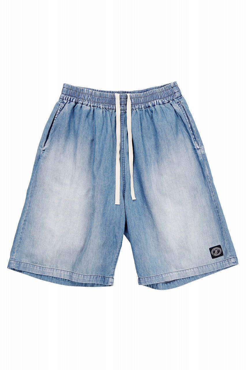 Load image into Gallery viewer, FULLCOUNT 1143HW-2 Denim Resort Shorts (Indigo Blue)