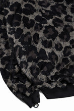 画像をギャラリービューアに読み込む, beauty : beast LARGE LEOPARD FLEECE CARDIGAN (DARK LEOPARD)