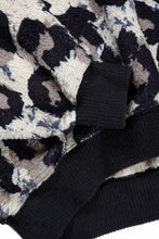 画像をギャラリービューアに読み込む, beauty : beast LARGE LEOPARD FLEECE PULLOVER (LIGHT LEOPARD)