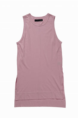 A.F ARTEFACT SQURECUT LONG TANK TOP (PINK)