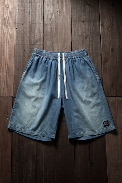 FULLCOUNT 1143HW-2 Denim Resort Shorts (Indigo Blue)
