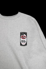 画像をギャラリービューアに読み込む, LASTMAN PRINTED CREW NECK -OIL- (OATMEAL)