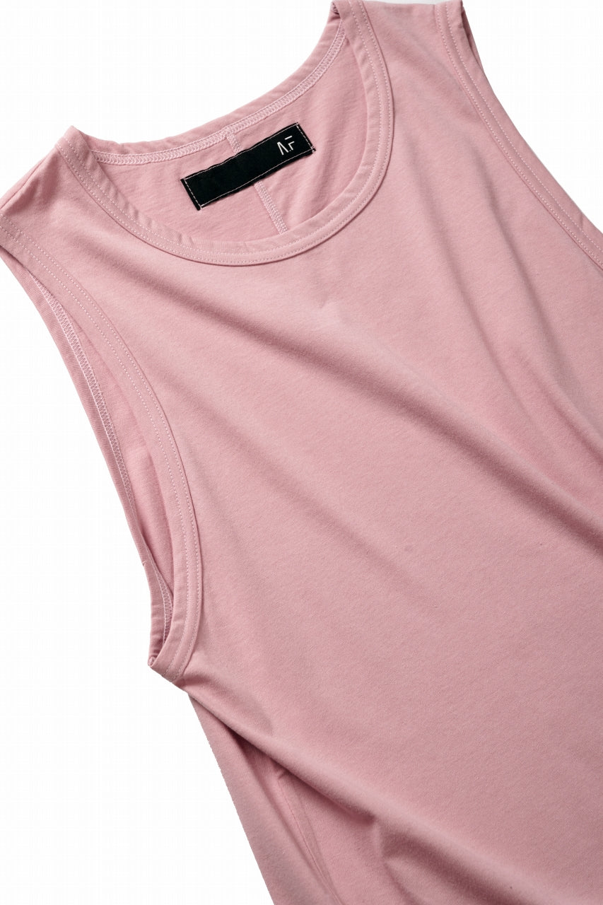 画像をギャラリービューアに読み込む, A.F ARTEFACT SQURECUT LONG TANK TOP (PINK)