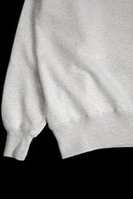 画像をギャラリービューアに読み込む, LASTMAN PRINTED CREW NECK -OIL- (OATMEAL)