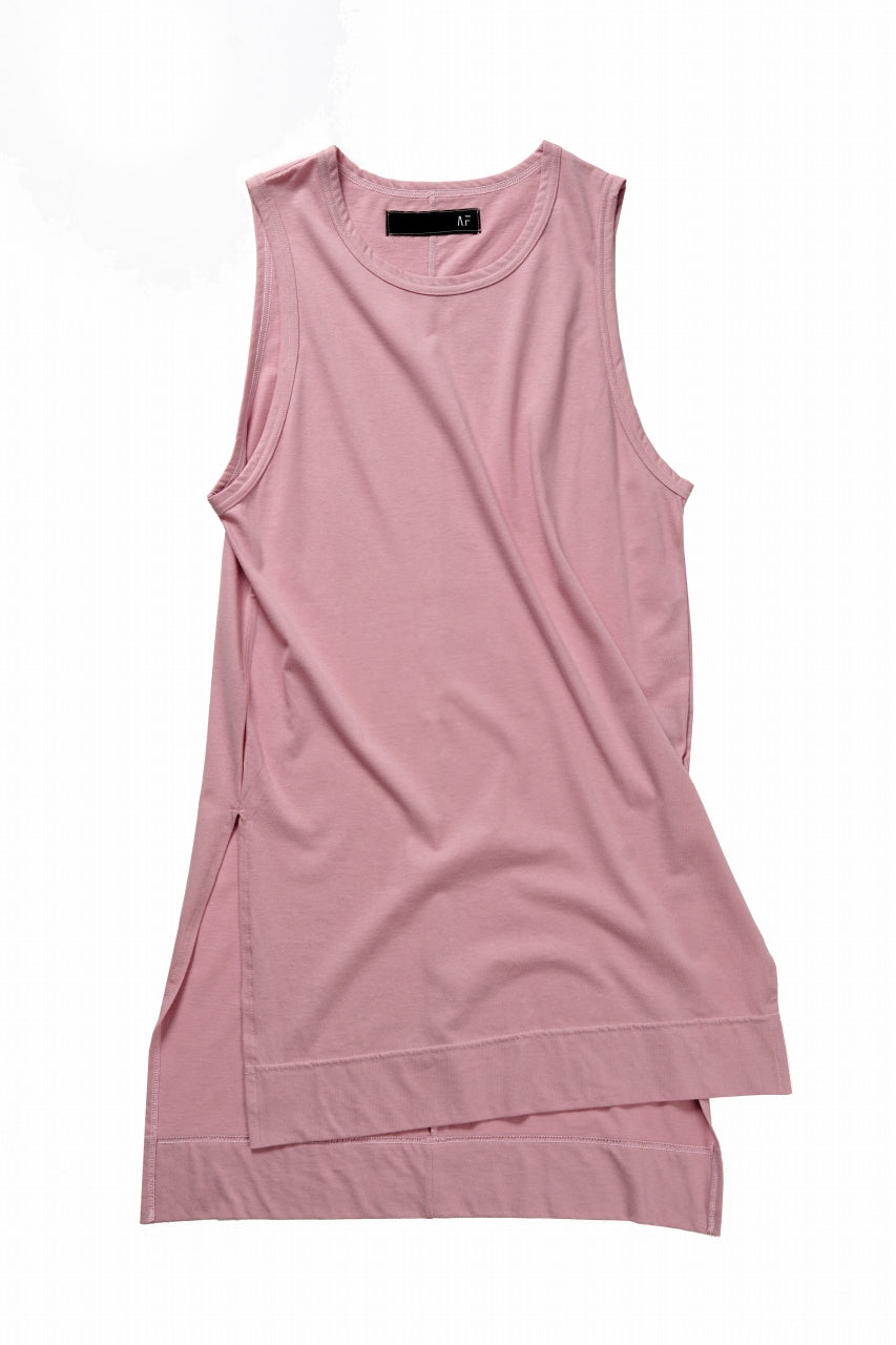 画像をギャラリービューアに読み込む, A.F ARTEFACT SQURECUT LONG TANK TOP (PINK)