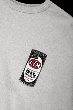 画像をギャラリービューアに読み込む, LASTMAN PRINTED CREW NECK -OIL- (OATMEAL)