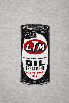 画像をギャラリービューアに読み込む, LASTMAN PRINTED CREW NECK -OIL- (OATMEAL)