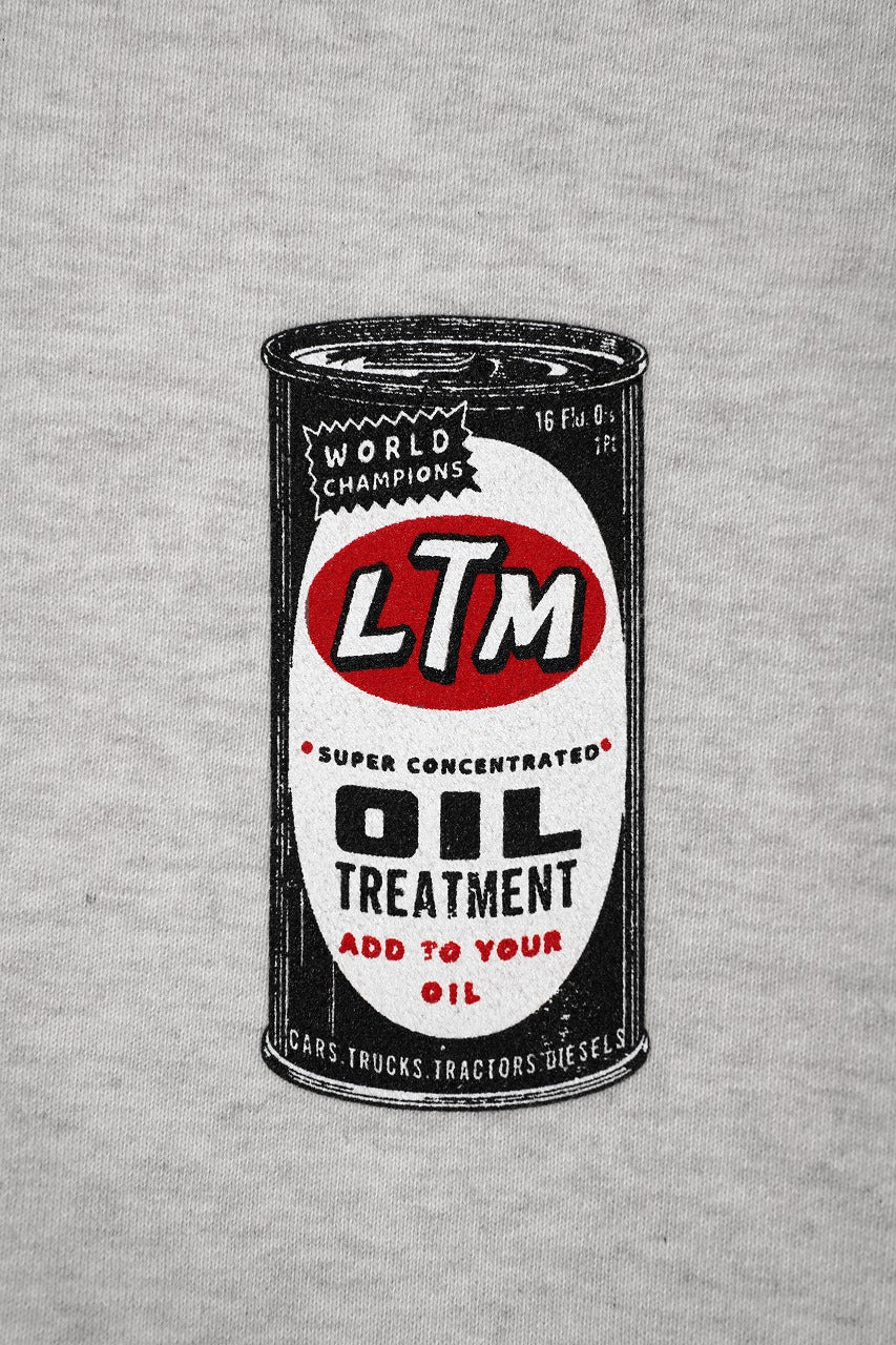 画像をギャラリービューアに読み込む, LASTMAN PRINTED CREW NECK -OIL- (OATMEAL)