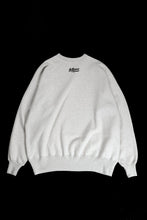 画像をギャラリービューアに読み込む, LASTMAN PRINTED CREW NECK -OIL- (OATMEAL)