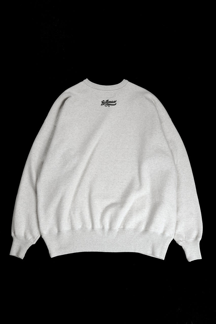 LASTMAN PRINTED CREW NECK -OIL- (OATMEAL)