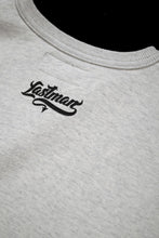 画像をギャラリービューアに読み込む, LASTMAN PRINTED CREW NECK -OIL- (OATMEAL)