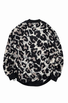 画像をギャラリービューアに読み込む, beauty : beast LARGE LEOPARD FLEECE CARDIGAN (LIGHT LEOPARD)