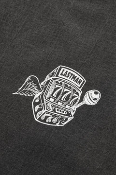 画像をギャラリービューアに読み込む, LASTMAN PRINTED TEE SHIRTS -SLOT- (BLACK)