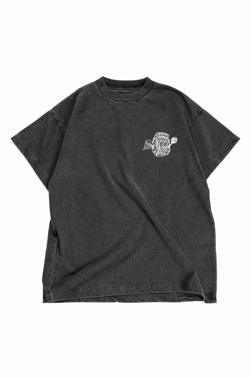 画像をギャラリービューアに読み込む, LASTMAN PRINTED TEE SHIRTS -SLOT- (BLACK)