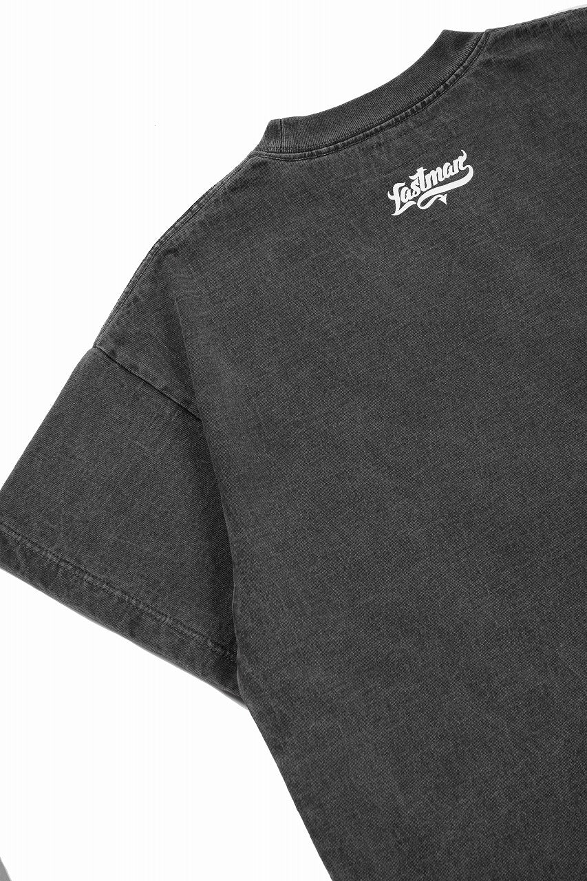 画像をギャラリービューアに読み込む, LASTMAN PRINTED TEE SHIRTS -SLOT- (BLACK)
