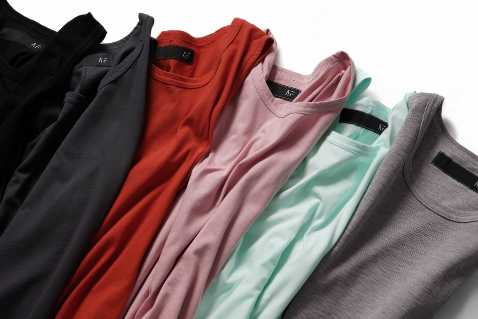 画像をギャラリービューアに読み込む, A.F ARTEFACT SQURECUT LONG TANK TOP (PINK)