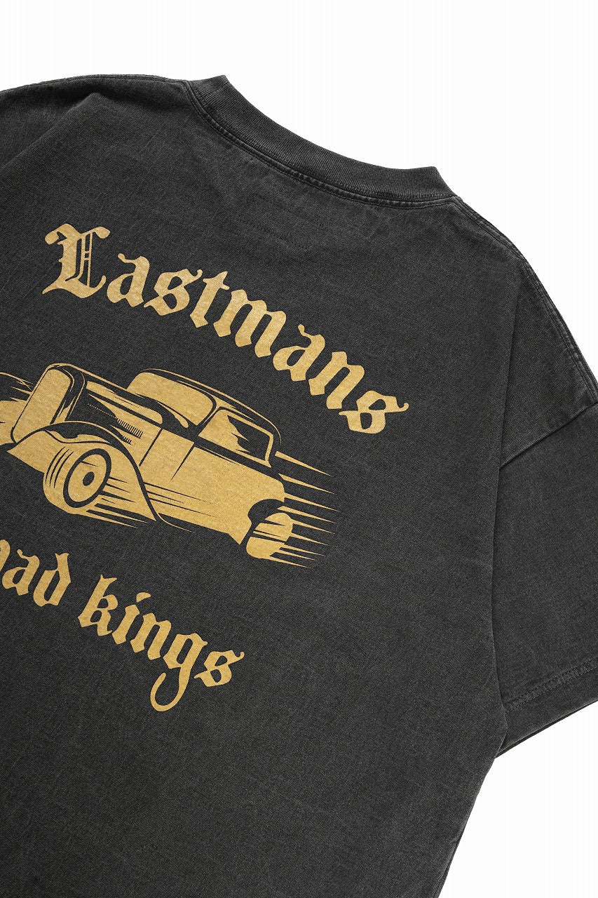 Load image into Gallery viewer, LASTMAN PRINTED TEE SHIRTS -ROAD KINGS- (BLACK)