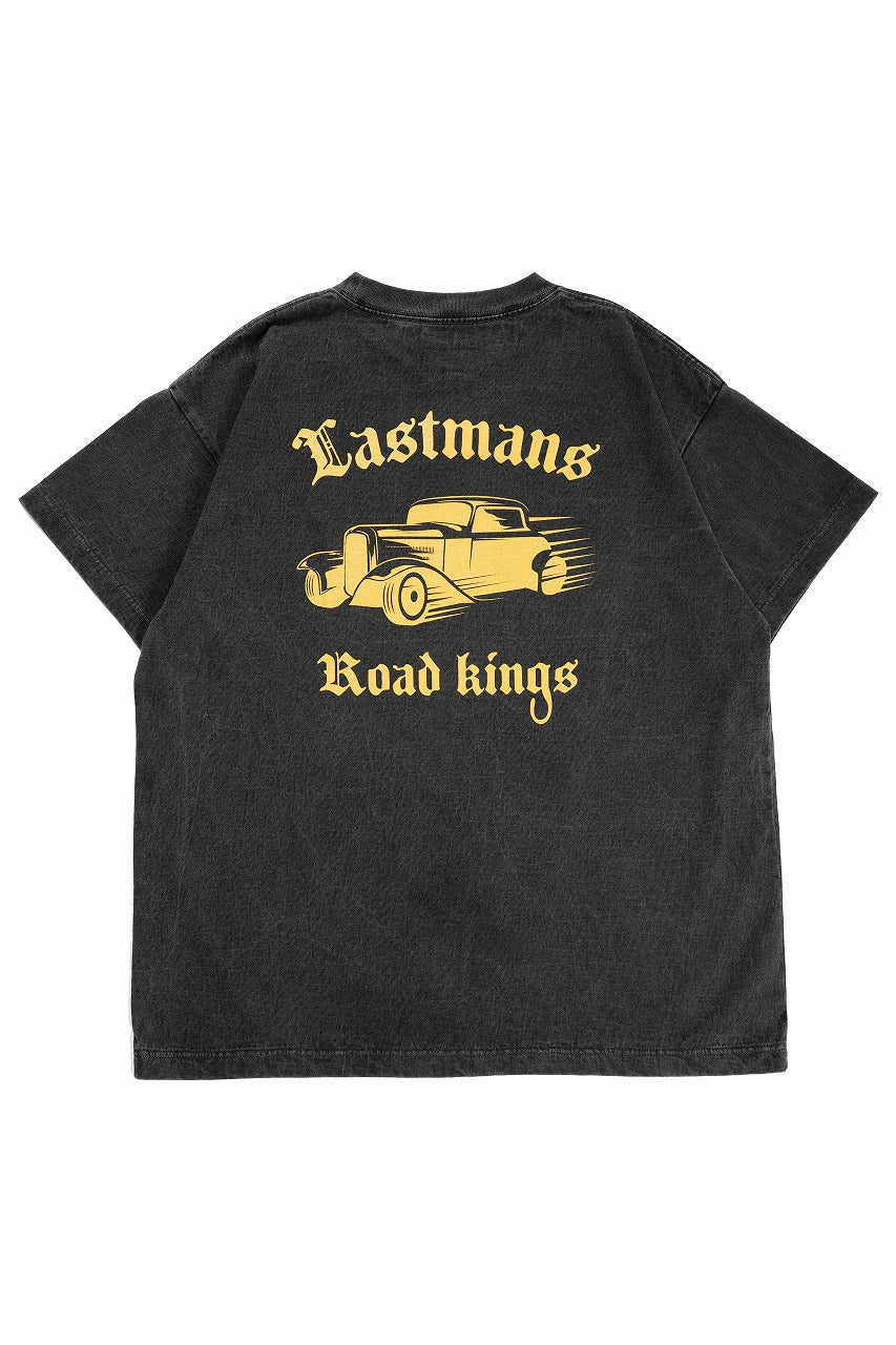 Load image into Gallery viewer, LASTMAN PRINTED TEE SHIRTS -ROAD KINGS- (BLACK)