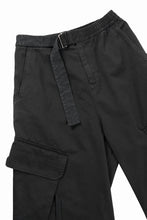 Load image into Gallery viewer, ISABEL BENENATO Washed Cotton Short Pants (BLACK)