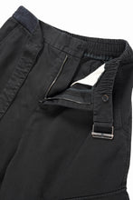 Load image into Gallery viewer, ISABEL BENENATO Washed Cotton Short Pants (BLACK)