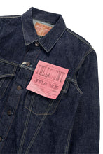 画像をギャラリービューアに読み込む, FULLCOUNT 2101W Type-3 Jean Jacket / 13.7oz Zimbabwe Selvedge Denim (INDIGO BLUE / ONE WASHED)