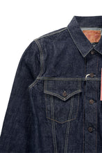 画像をギャラリービューアに読み込む, FULLCOUNT 2101W Type-3 Jean Jacket / 13.7oz Zimbabwe Selvedge Denim (INDIGO BLUE / ONE WASHED)