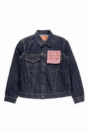 FULLCOUNT 2101W Type-3 Jean Jacket / 13.7oz Zimbabwe Selvedge Denim (INDIGO BLUE / ONE WASHED)