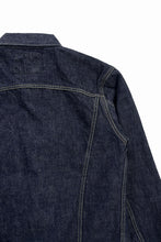 画像をギャラリービューアに読み込む, FULLCOUNT 2101W Type-3 Jean Jacket / 13.7oz Zimbabwe Selvedge Denim (INDIGO BLUE / ONE WASHED)