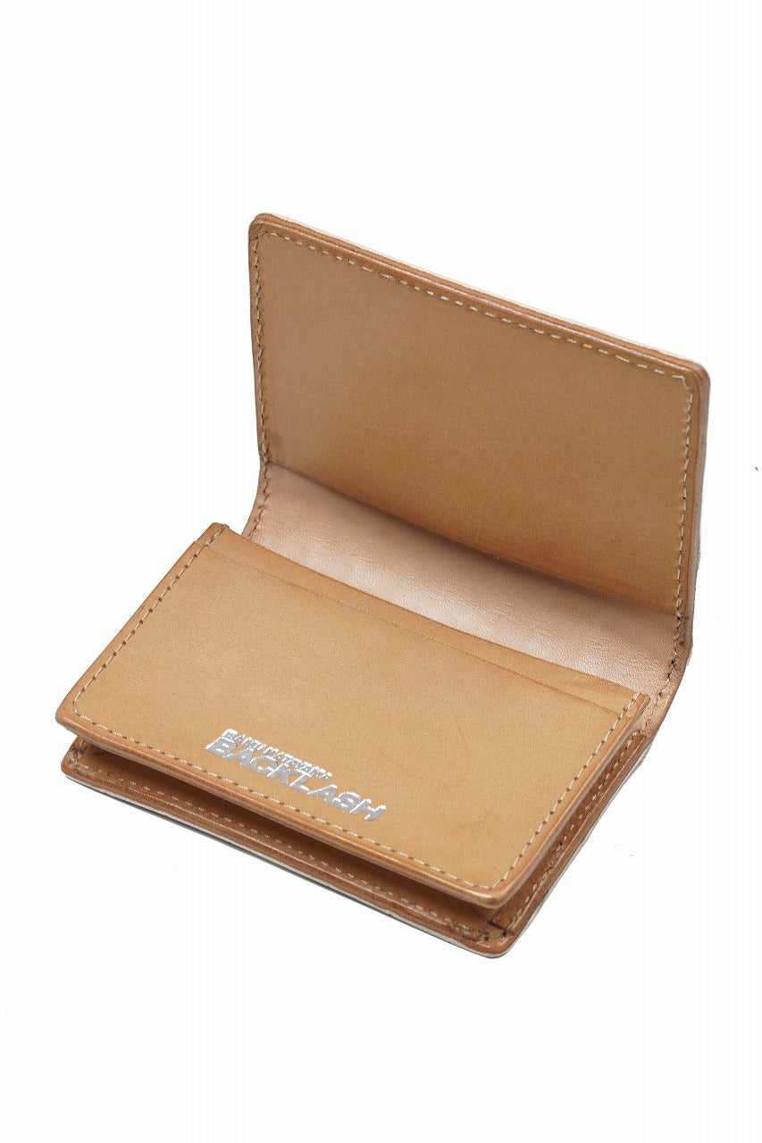 Load image into Gallery viewer, ISAMU KATAYAMA BACKLASH CROCODILE CARD CASE (HIMALAYAS)