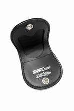 Load image into Gallery viewer, BACKLASH THE LINE CROCODILE+SILVER 925 BUTTON COIN PURSE (BLACK)