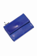 Load image into Gallery viewer, ISAMU KATAYAMA BACKLASH &quot;Vitello Lucido&quot; TINY WALLET / GUIDI CALF WHITE TANNING (BLACK)