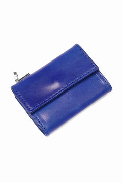 Load image into Gallery viewer, ISAMU KATAYAMA BACKLASH &quot;Vitello Lucido&quot; TINY WALLET / GUIDI CALF WHITE TANNING (BLACK)