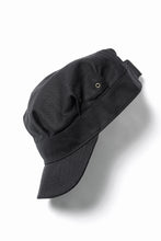 Load image into Gallery viewer, FULLCOUNT Herringbone Rail Road Cap (BLACK)