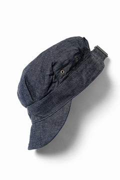 画像をギャラリービューアに読み込む, FULLCOUNT Denim Rail Road Cap (INDIGO)