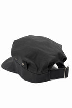 Load image into Gallery viewer, FULLCOUNT Herringbone Rail Road Cap (BLACK)