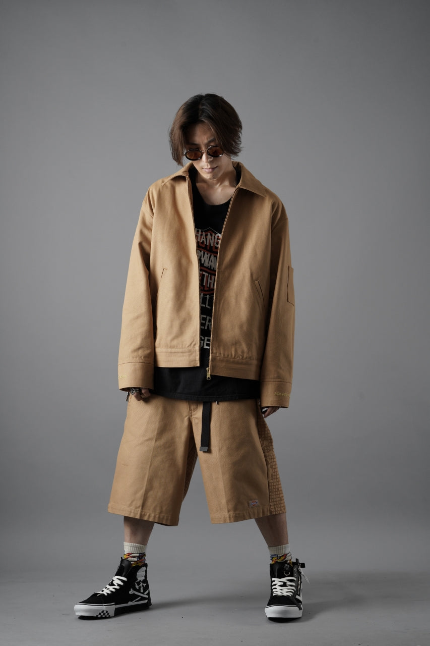 画像をギャラリービューアに読み込む, mastermind JAPAN x Dickies EISENHOWER JACKET (CAMEL)