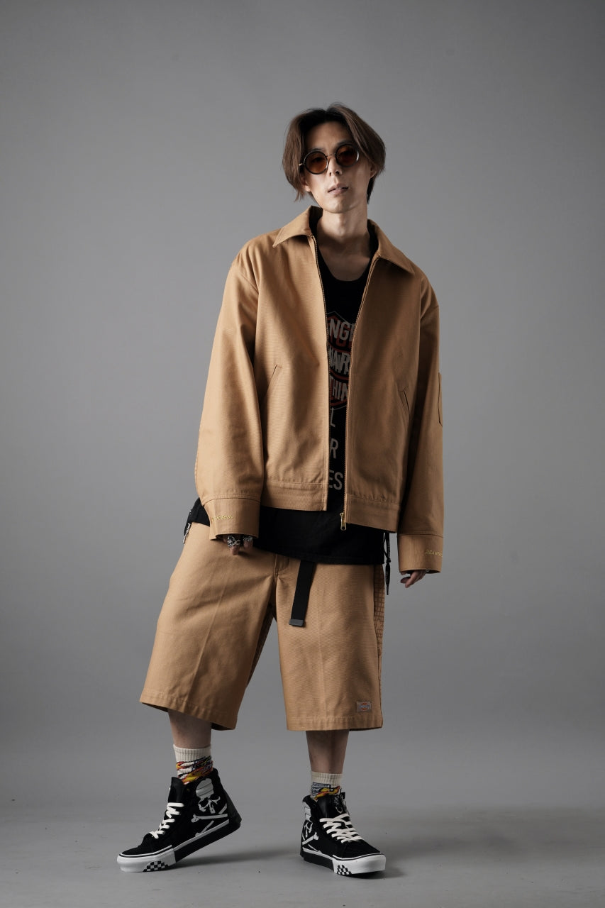 画像をギャラリービューアに読み込む, mastermind JAPAN x Dickies EISENHOWER JACKET (CAMEL)