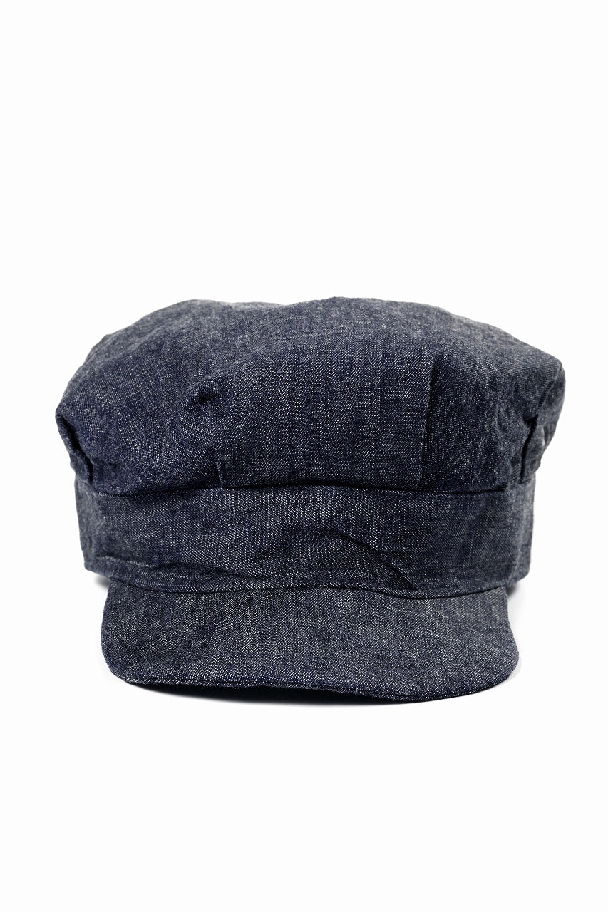 画像をギャラリービューアに読み込む, FULLCOUNT Denim Rail Road Cap (INDIGO)