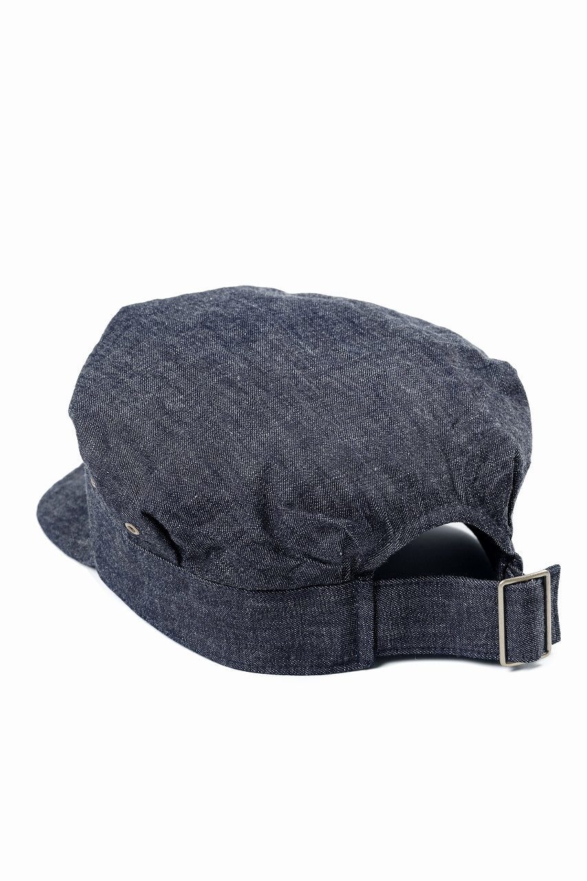 画像をギャラリービューアに読み込む, FULLCOUNT Denim Rail Road Cap (INDIGO)