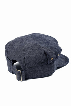 画像をギャラリービューアに読み込む, FULLCOUNT Denim Rail Road Cap (INDIGO)