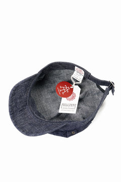 画像をギャラリービューアに読み込む, FULLCOUNT Denim Rail Road Cap (INDIGO)
