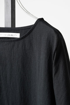 Load image into Gallery viewer, OPPOSE DUALITY HALF SLEEVE T-SHIRTS / COTTON JERSEY (BLACK)