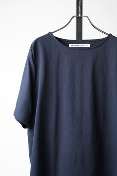 Load image into Gallery viewer, OPPOSE DUALITY HALF SLEEVE T-SHIRTS / COTTON JERSEY (NAVY)