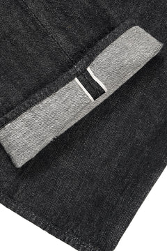 画像をギャラリービューアに読み込む, FULLCOUNT 1101BKSS Straight Jeans / 11.5oz Zimbabwe Selvedge Denim (BLACK / ONE WASHED)
